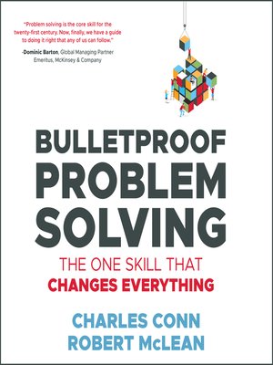 cover image of Bulletproof Problem Solving